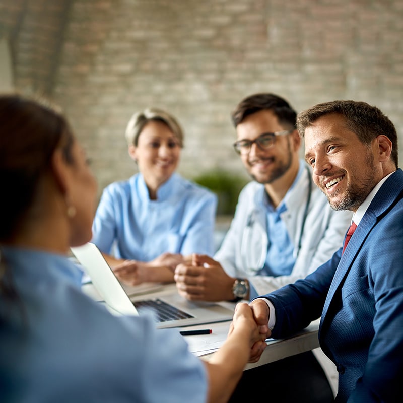 agreement between medical and business personnel